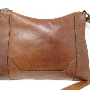 Frye Leather Melissa Zip Crossbody